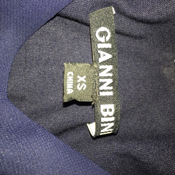 Gianni Bini Dark Blue Dress - Picture 5 of 6